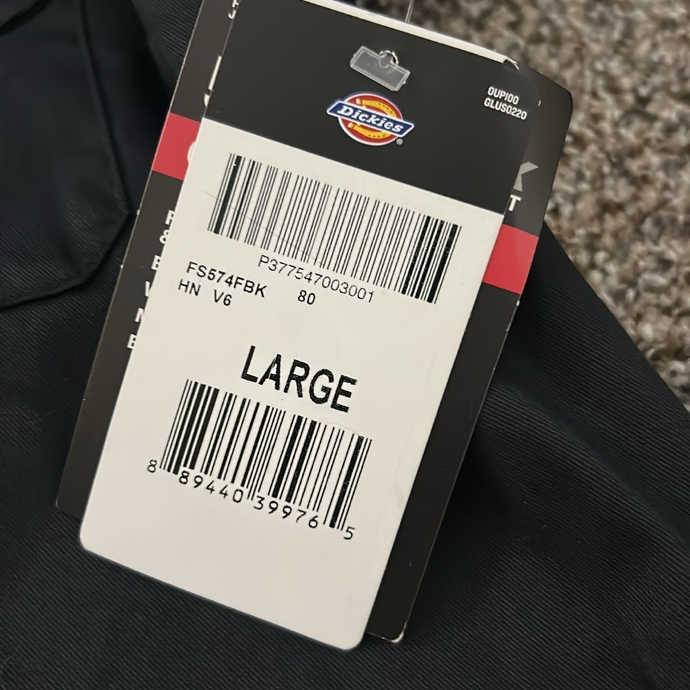 ✨NWT✨ Dickies women’s original fit flex work shirt SZ L - Picture 3 of 6